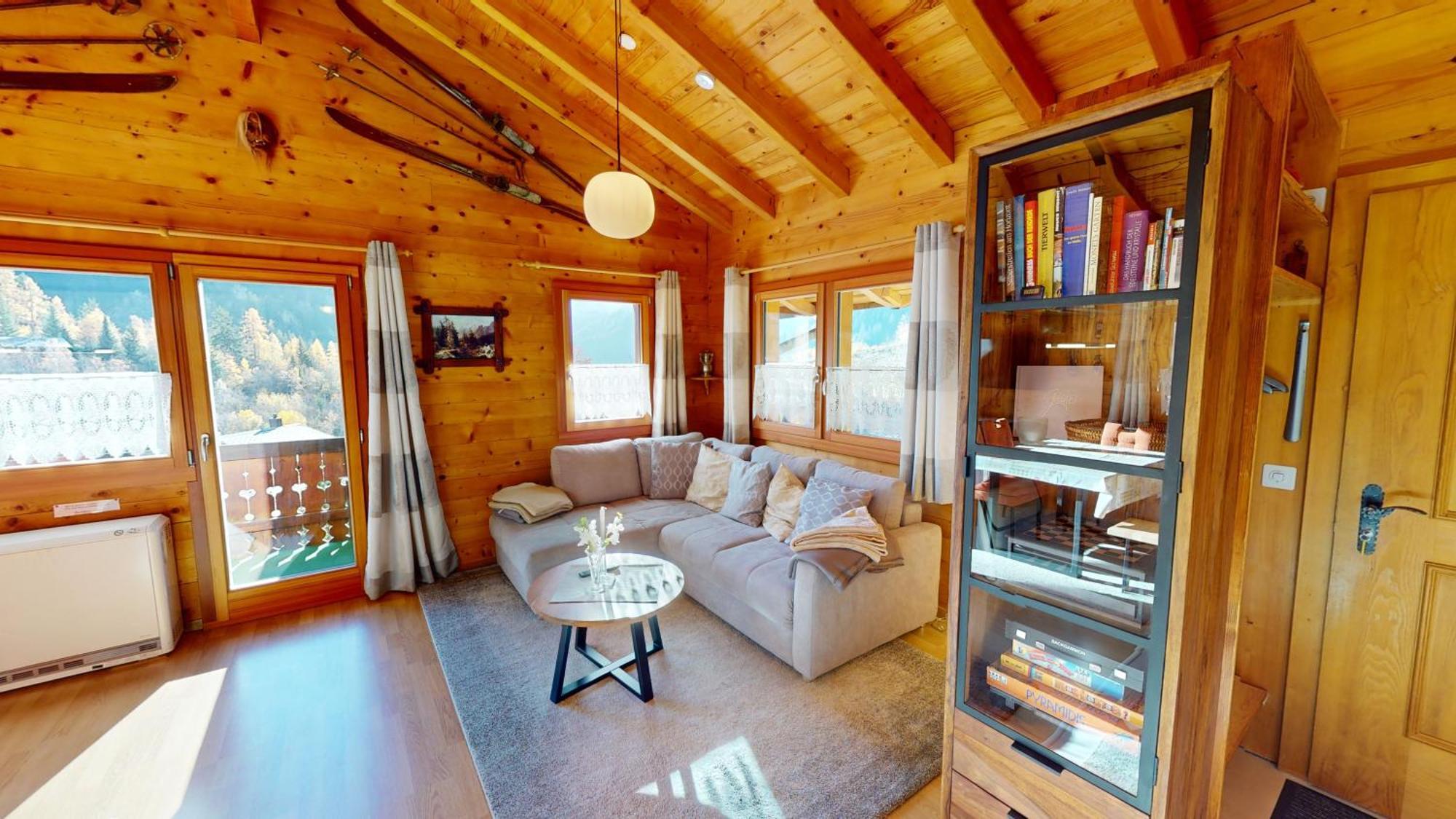 Apartmán Arnika Blatten bei Naters Pokoj fotografie