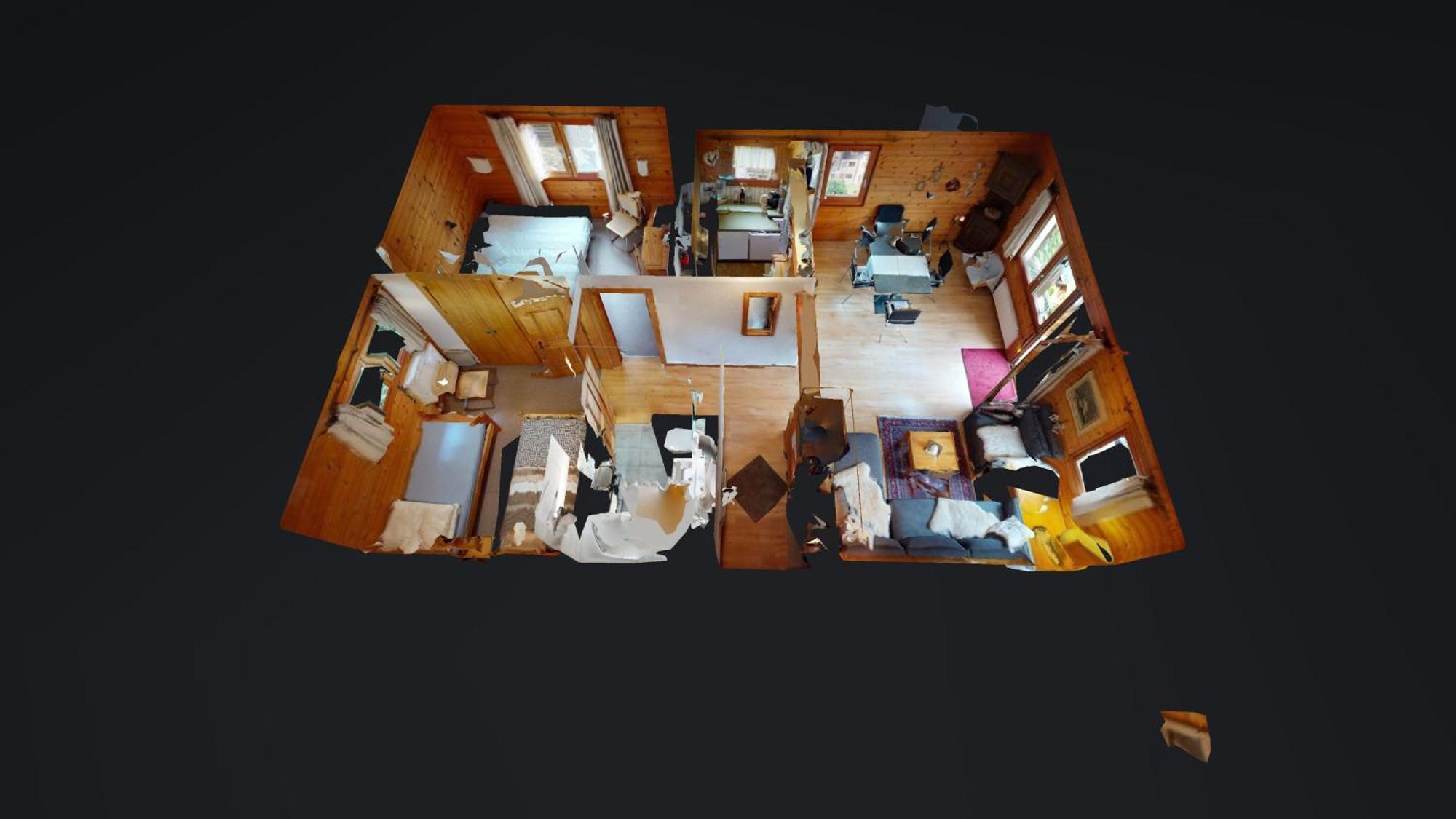 Apartmán Arnika Blatten bei Naters Pokoj fotografie